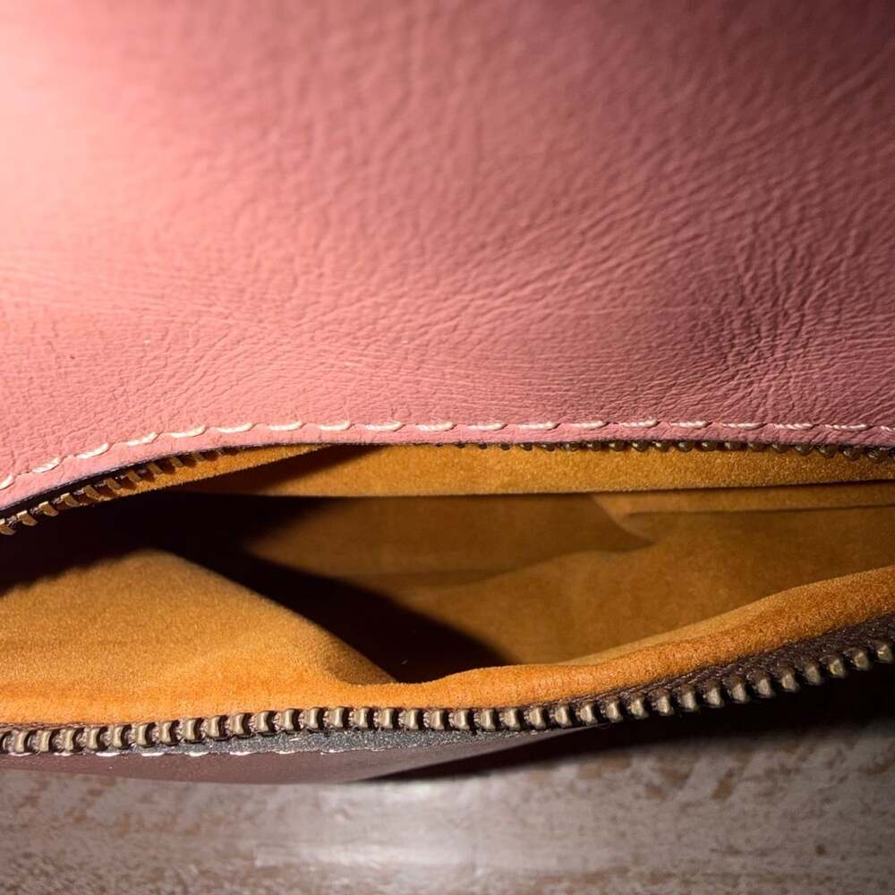 Patricia Nash Pink Rose Embossed Leather Purse Handbag #26V1026 - Picture 4 of 16